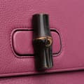Pikkukuva 7 / 9: Pre-owned Gucci Medium Leather Miss Bamboo Crossbody Pink
