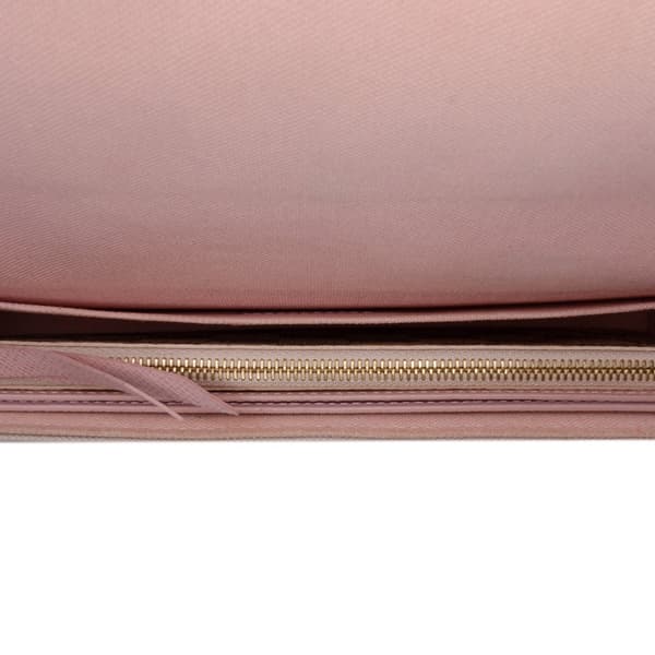 Pre-owned Louis Vuitton Damier Azur Pochette Felicie White