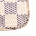 Miniatyrbillede 9 af 10: Pre-owned Louis Vuitton Damier Azur Pochette Felicie White