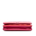 Miniatyrbild 3 av 10: Pre-owned Chanel Bicolor Classic Patent Wallet On Chain Red