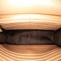 Miniatyrbild 4 av 10: Pre-owned Gucci Leather Interlocking G Dollar Wallet on Chain Brown