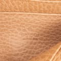 Miniatyrbild 5 av 10: Pre-owned Gucci Leather Interlocking G Dollar Wallet on Chain Brown