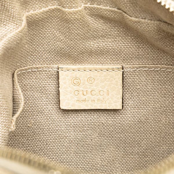Pre-owned Gucci GG Canvas Bree Crossbody Brown