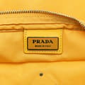 Miniatyrbild 5 av 10: Pre-owned Prada Tessuto Zip Top Crossbody Yellow