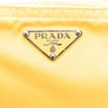 Miniatyrbild 7 av 10: Pre-owned Prada Tessuto Zip Top Crossbody Yellow