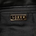 Miniatyrbild 5 av 10: Pre-owned LOEWE Nappa Flamenco Drawstring Crossbody Black