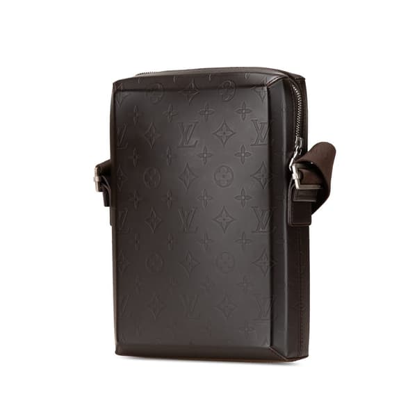 Pre-owned Louis Vuitton Monogram Glace Bobby Brown