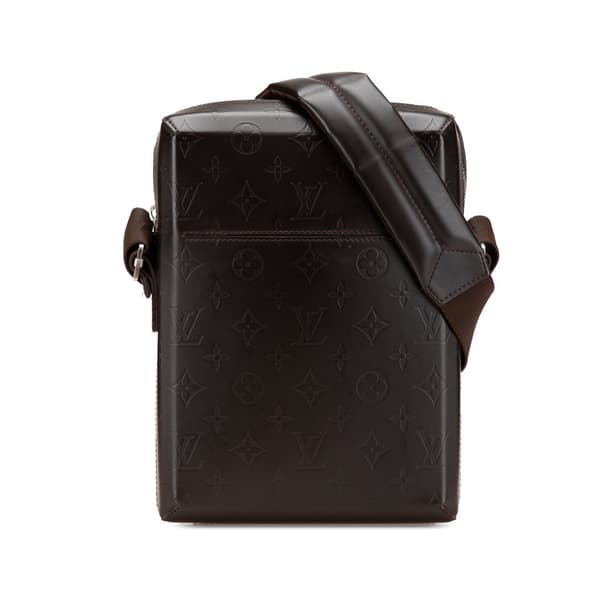 Pre-owned Louis Vuitton Monogram Glace Bobby Brown