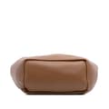 Miniatyrbild 3 av 10: Pre-owned LOEWE Small Mellow Nappa Lambskin Squeeze Bag Brown