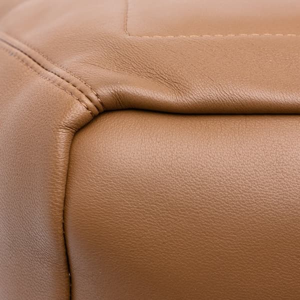 Pre-owned LOEWE Small Mellow Nappa Lambskin Squeeze Bag Brown