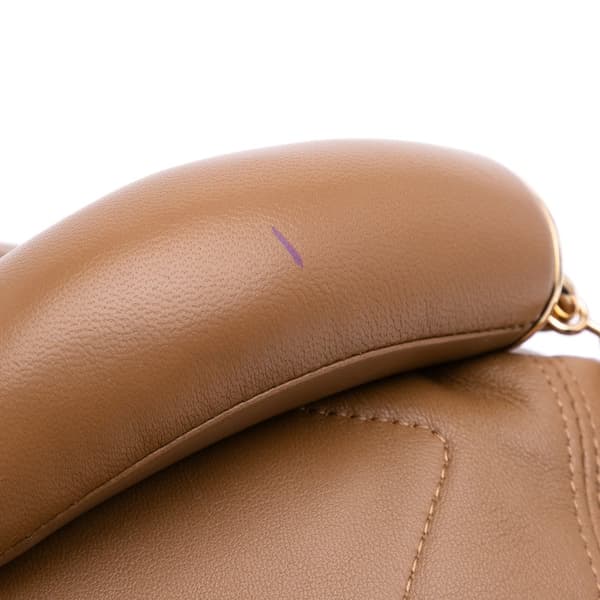 Pre-owned LOEWE Small Mellow Nappa Lambskin Squeeze Bag Brown