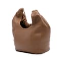 Miniatyrbild 2 av 10: Pre-owned LOEWE Small Mellow Nappa Lambskin Squeeze Bag Brown