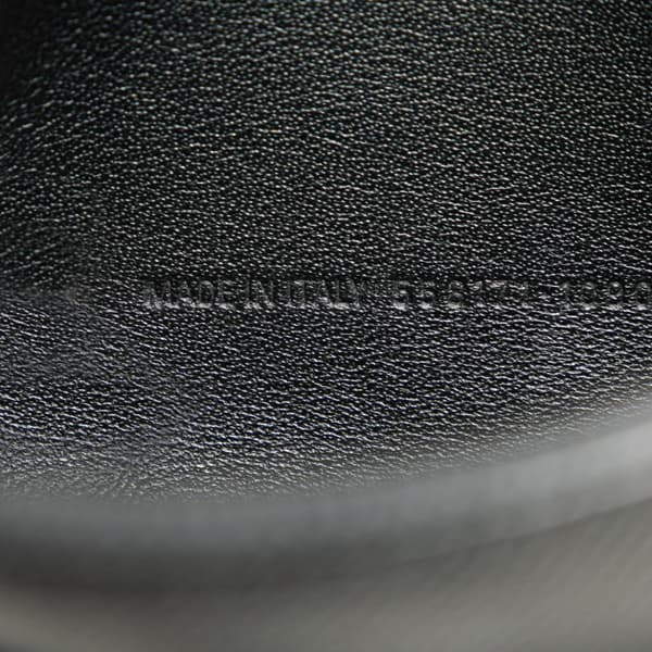 Pre-owned Balenciaga XS Grained Calfskin Logo Ville Camera Bag Black