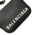 Miniatyrbillede 10 af 10: Pre-owned Balenciaga XS Grained Calfskin Logo Ville Camera Bag Black