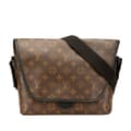 Miniatyrbild 1 av 10: Pre-owned Louis Vuitton Monogram Macassar Magnetic Messenger Brown