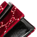 Miniatyrbild 10 av 10: Pre-owned Gucci Super Mini GG Velvet Dionysus Crossbody Red