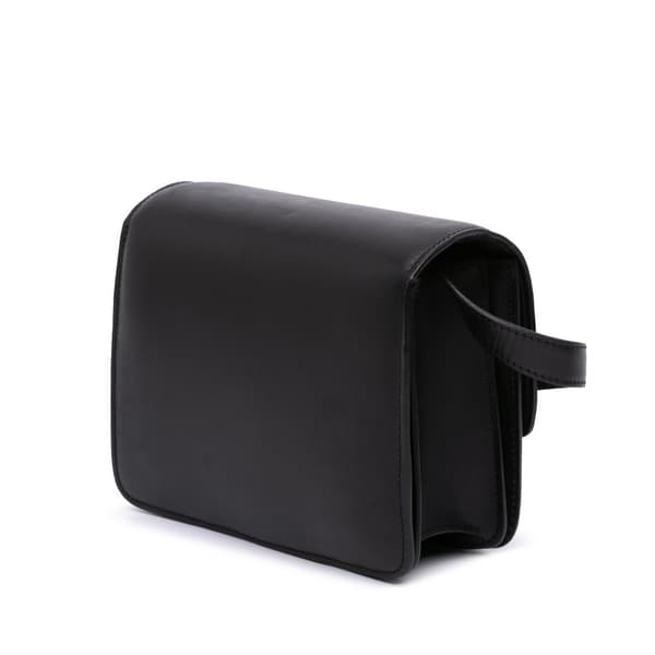 Pre-owned Celine Small Calfskin Classic Box Black