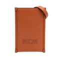 Miniatyrbild 1 av 10: Pre-owned MCM Spanish Calfskin Embossed Logo Aren Lanyard Phone Case Brown