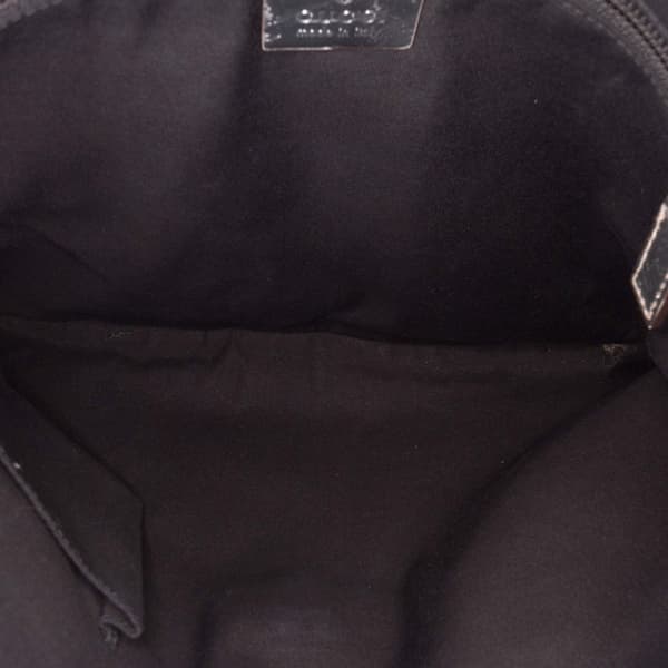 Pre-owned Gucci GG Canvas Web Crossbody Silver