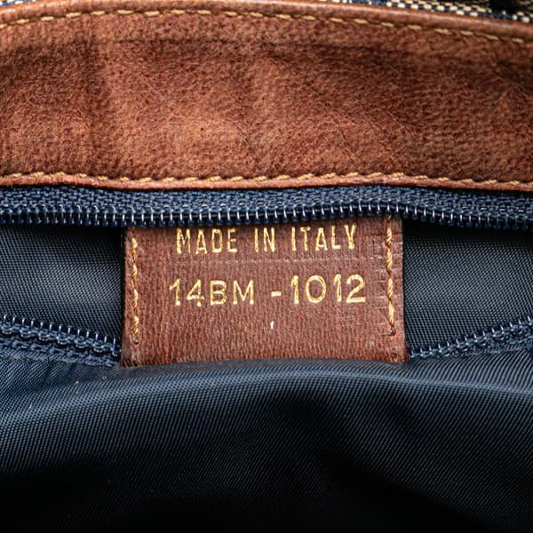 Pre-owned Dior Diorissimo Trotter Canvas Street Chic Crossbody Blue