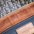 Miniatyrbild 7 av 10: Pre-owned Dior Diorissimo Trotter Canvas Street Chic Crossbody Blue