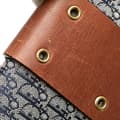 Miniatyrbild 8 av 10: Pre-owned Dior Diorissimo Trotter Canvas Street Chic Crossbody Blue