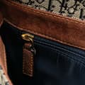 Miniatyrbild 9 av 10: Pre-owned Dior Diorissimo Trotter Canvas Street Chic Crossbody Blue