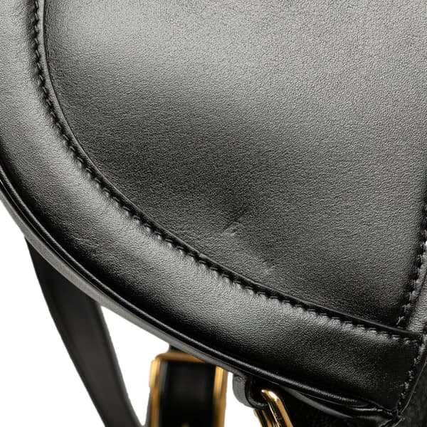 Pre-owned Celine Small Calfskin Besace 16 Crossbody Black