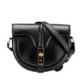 Pikkukuva 1 / 10: Pre-owned Celine Small Calfskin Besace 16 Crossbody Black