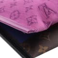 Miniatyrbild 8 av 10: Pre-owned Louis Vuitton Monogram Double Flat Messenger Brown