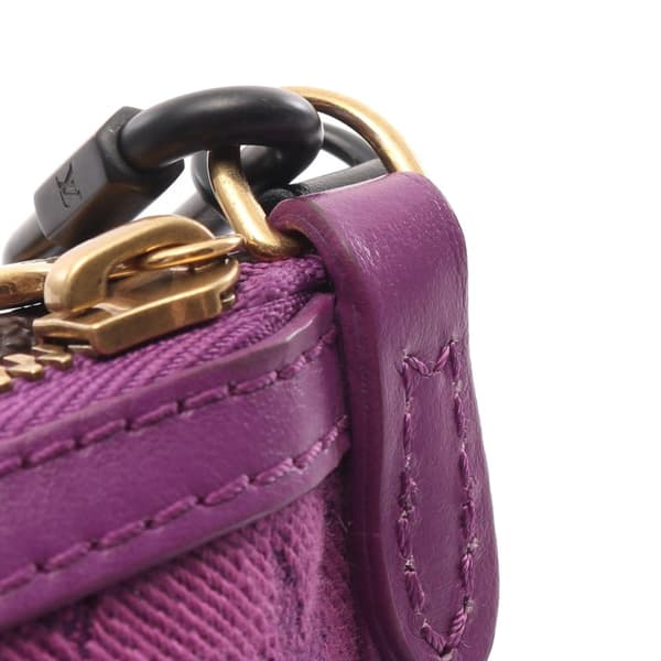 Pre-owned Louis Vuitton Monogram Double Flat Messenger Brown