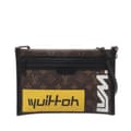 Miniatyrbild 1 av 10: Pre-owned Louis Vuitton Monogram Double Flat Messenger Brown