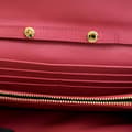 Miniatyrbild 6 av 10: Pre-owned Prada Saffiano Wallet On Chain Pink