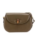 Pikkukuva 1 / 10: Pre-owned Gucci Leather Bamboo Crossbody Brown