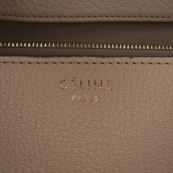 Pre-owned Celine Medium Calfskin Classic Box Brown