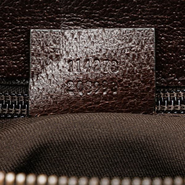 Pre-owned Gucci GG Canvas Crossbody Brown