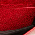Pikkukuva 6 / 10: Pre-owned Gucci Leather Interlocking G Dollar Wallet on Chain Red