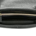 Miniatyrbild 4 av 10: Pre-owned Gucci Interlocking G Dollar Calfskin Wallet on Chain Black