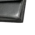 Miniatyrbild 7 av 10: Pre-owned Gucci Interlocking G Dollar Calfskin Wallet on Chain Black