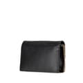 Miniatyrbild 2 av 10: Pre-owned Gucci Interlocking G Dollar Calfskin Wallet on Chain Black