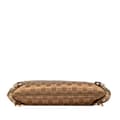 Miniatyrbild 3 av 8: Pre-owned Gucci GG Satin Abbey D Ring Crossbody Brown