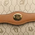 Miniatyrbilde 7 av 10: Pre-owned Dior Honeycomb Coated Canvas Crossbody Brown