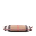 Miniatyrbild 3 av 10: Pre-owned Burberry House Check Canvas Derby Peyton Crossbody Brown