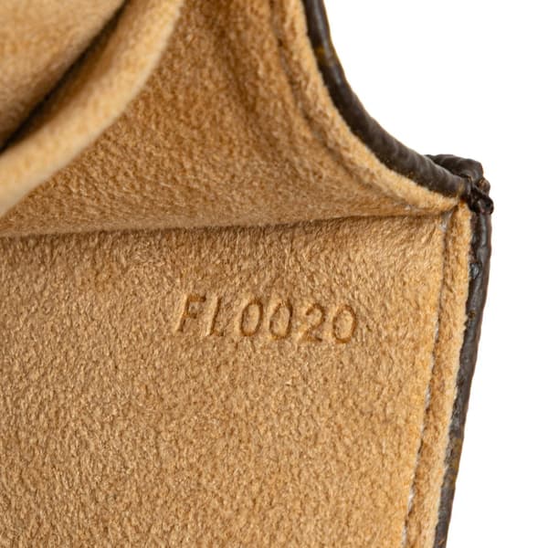 Pre-owned Louis Vuitton Monogram Pochette Twin GM Brown