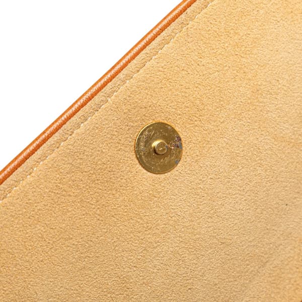 Pre-owned Louis Vuitton Monogram Pochette Twin GM Brown