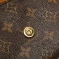 Miniatyrbillede 10 af 10: Pre-owned Louis Vuitton Monogram Pochette Twin GM Brown