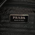 Miniatyrbild 5 av 10: Pre-owned Prada Tessuto Zip Top Crossbody Black