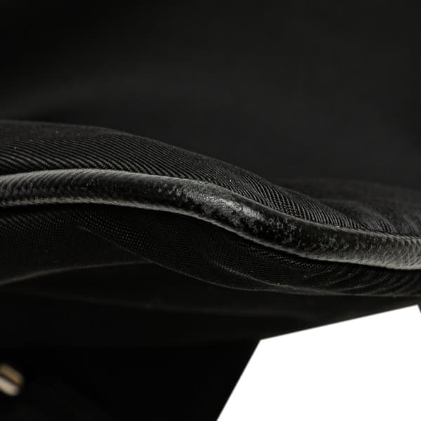 Pre-owned Prada Tessuto Zip Top Crossbody Black