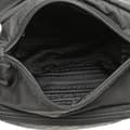 Miniatyrbild 4 av 10: Pre-owned Prada Tessuto Buckle Messenger Bag Black