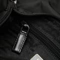 Miniatyrbild 6 av 10: Pre-owned Prada Tessuto Buckle Messenger Bag Black